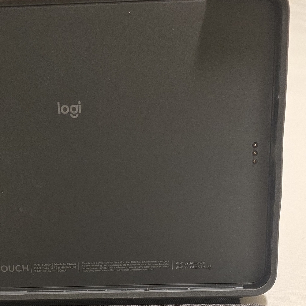 Logitech Gray Tablet Keyboard Folio - Picture 4 of 12